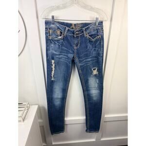 Cute Antique Rivet Jeans Size 28